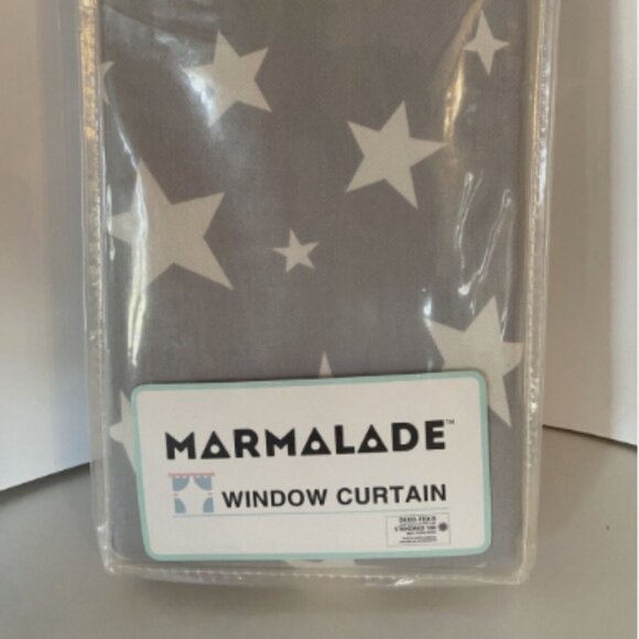 Marmalade Twinkle 108” Grommet 100% Blackout Window Curtain Panel (Single) - Picture 1 of 4